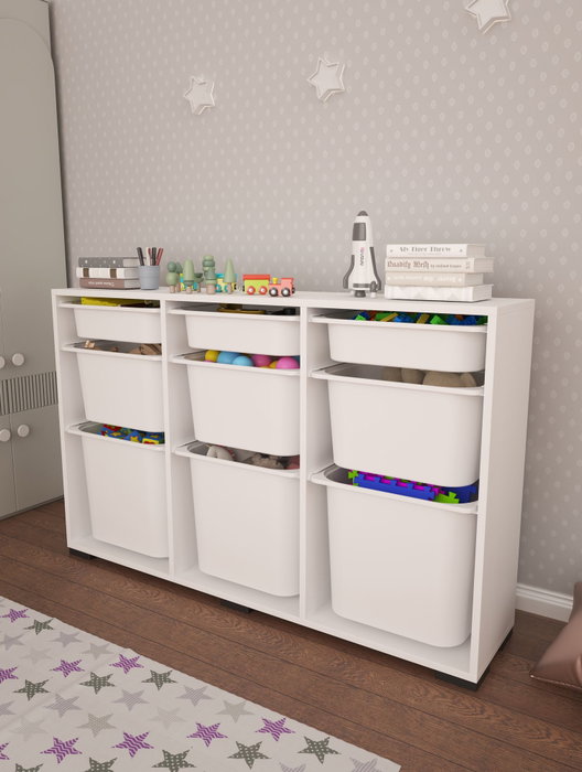 Hanah Home Armario Multiusos Bofi - Blanco